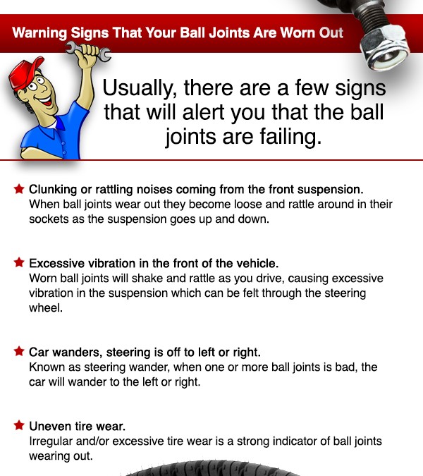 Signs Your Car’s Ball Joints Are Wearing Out – Infographic