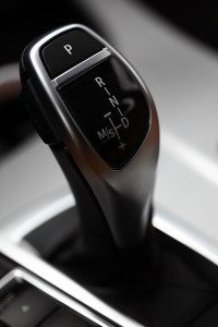 Image of shift for an automatic transmission in a car