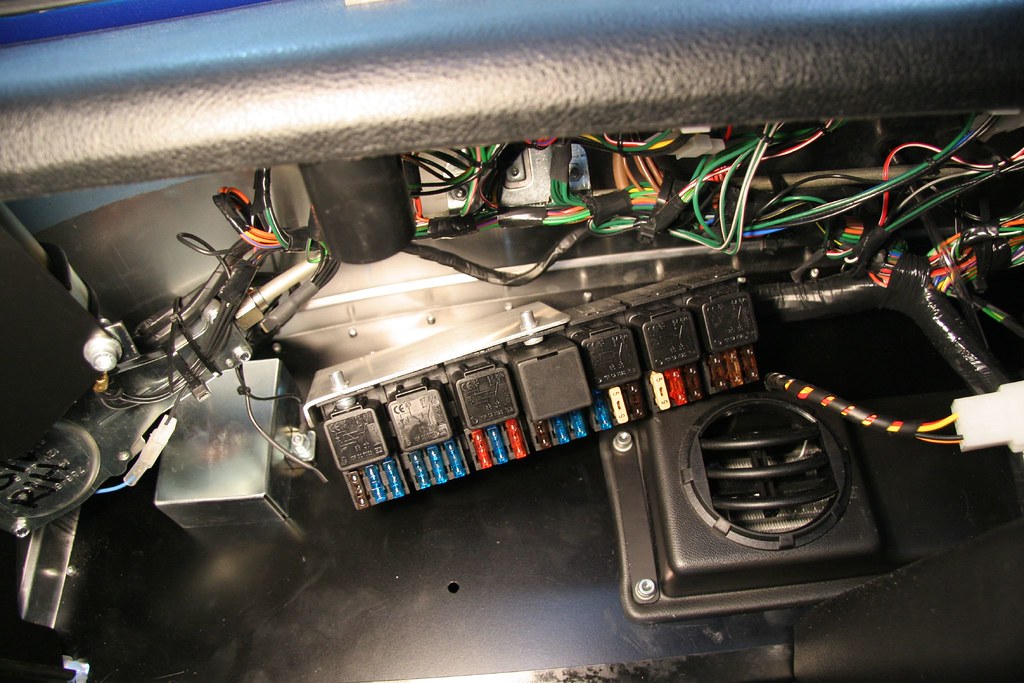 Image of a car fuse box